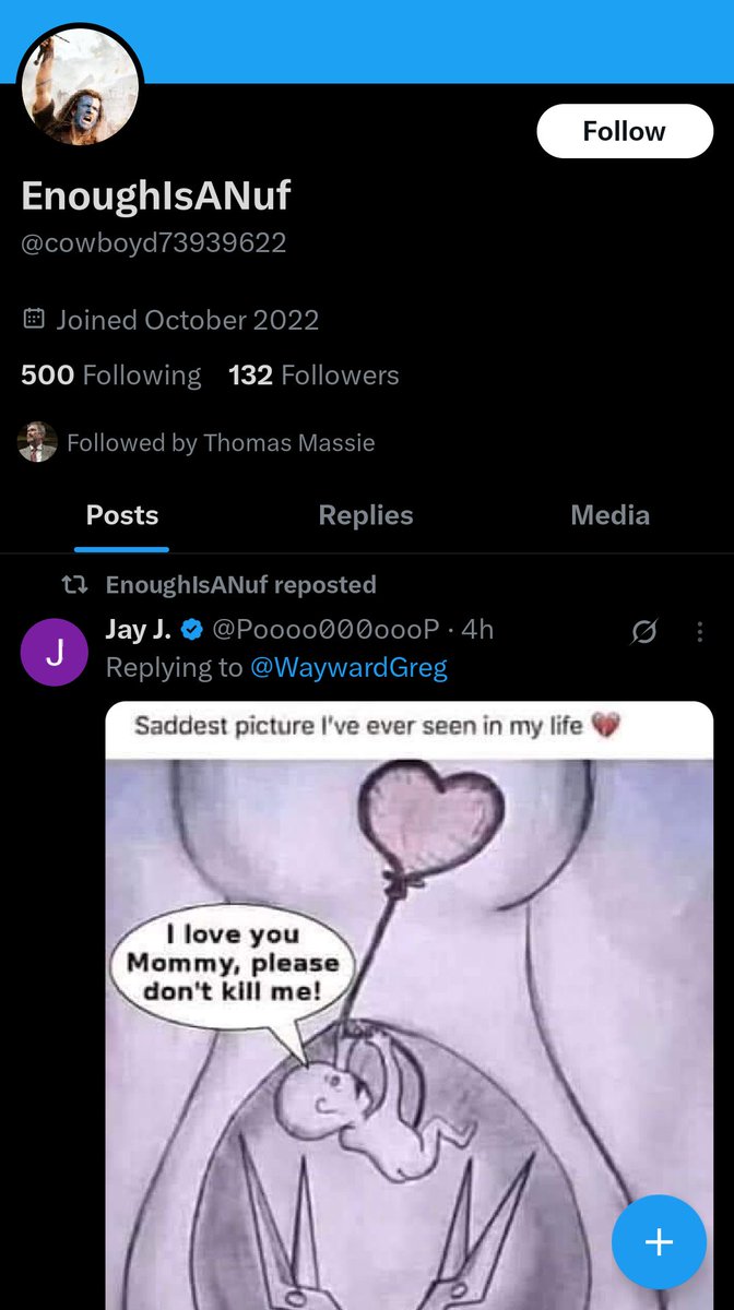 individual1st's tweet image. Thomas Massie is an ego-driven fraud who cosplays as a strict constitutionalist while reliably and consistently carrying water for Democrats.

Some really interesting people follow him, too: