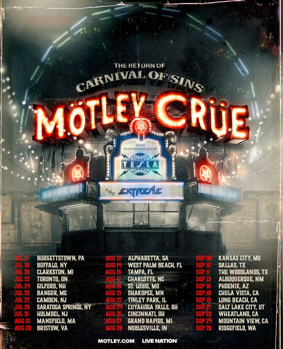 See you this summer…..<a href="/MotleyCrue/">Mötley Crüe</a>
