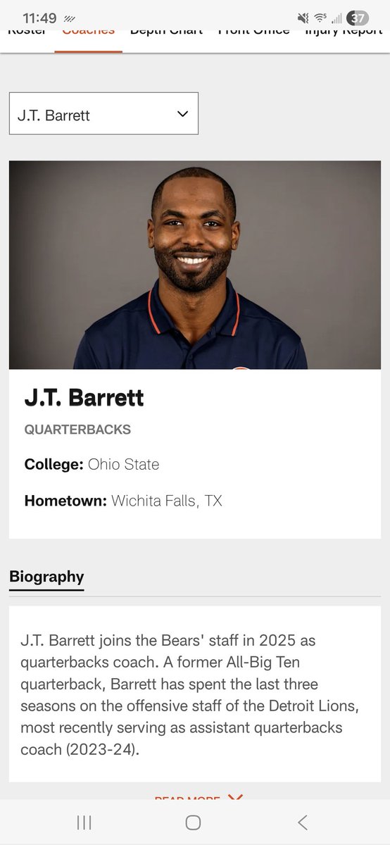 Hey <a href="/CoachZachSmith/">Zach Smith</a> and <a href="/pat_khill8/">Pat Cahill</a>. Could the new QB coach be the reason Caleb Williams has been able to upgrade?