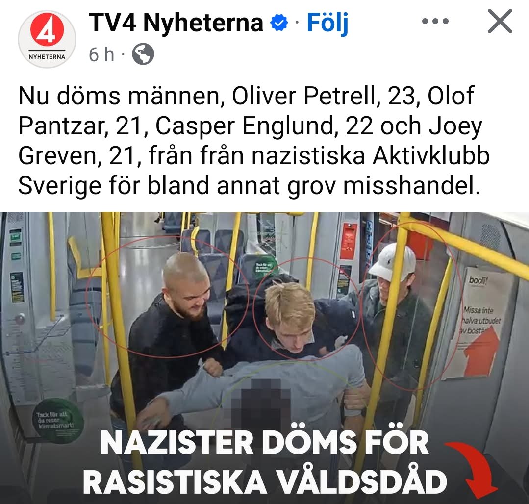 Det här är så jävla sjukt. Vidrigt rent ut sagt. 

TV4 missar helt att gå ut med skostorlek, penislängd, senast sedda film osv. 

Gör om, gör rätt.