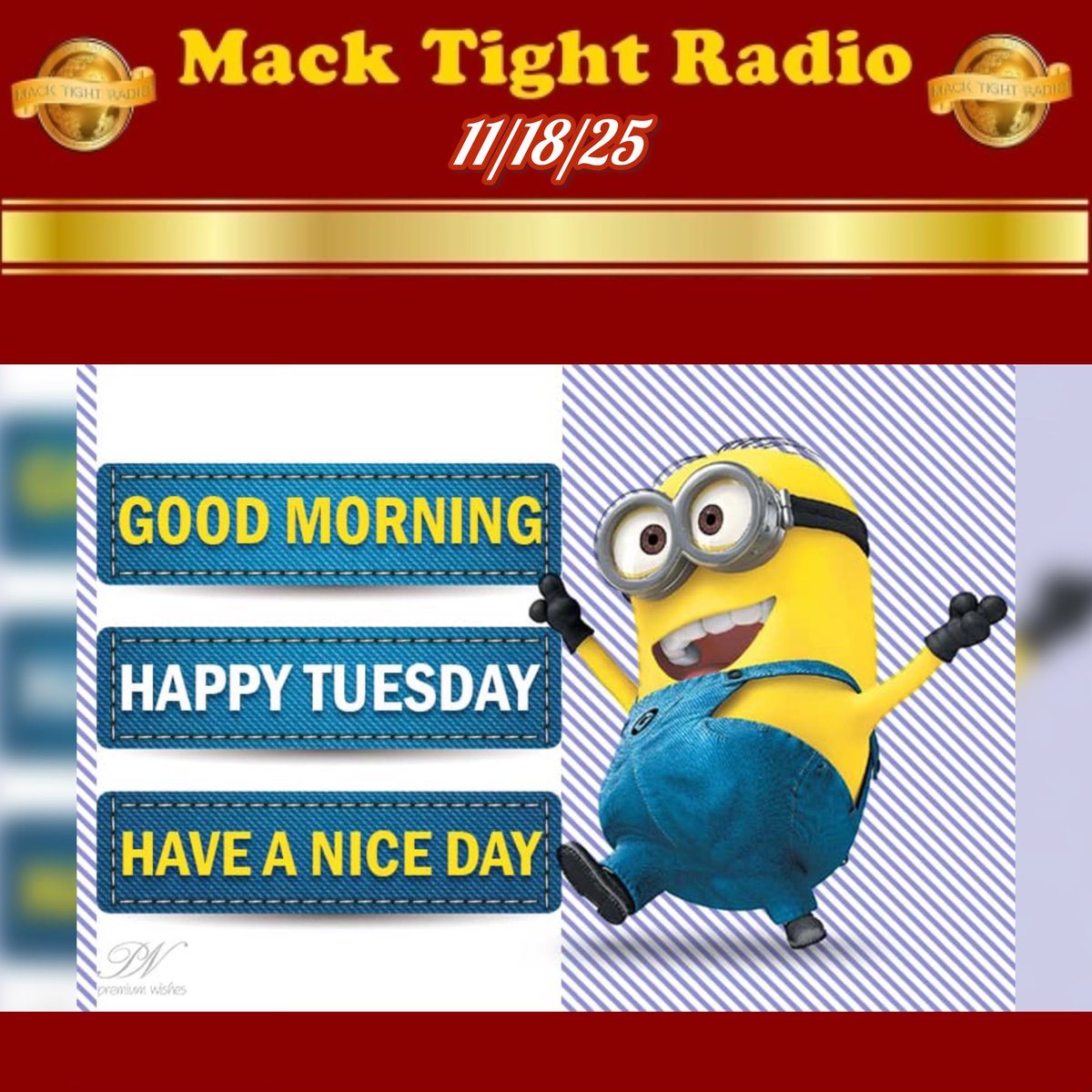 MackTightRadio's tweet photo. #GoodMorning From The Hottest Radio Station, Mack Tight RadioβΌοΈπ Time To Look ALIVE, Look ALIVE ππ Issa #Tuesday aka #TouchUpTuesday β 4 Steps Away From The #Weekend ππΎππΎ Lets #GetIt ππ Time To Get Up β Get Out β Go Hard β #SecureThaBag π°π° πͺπ½πͺπ½ Be #Great Today! ππ½ππ½ π - #MackTightRadio π»