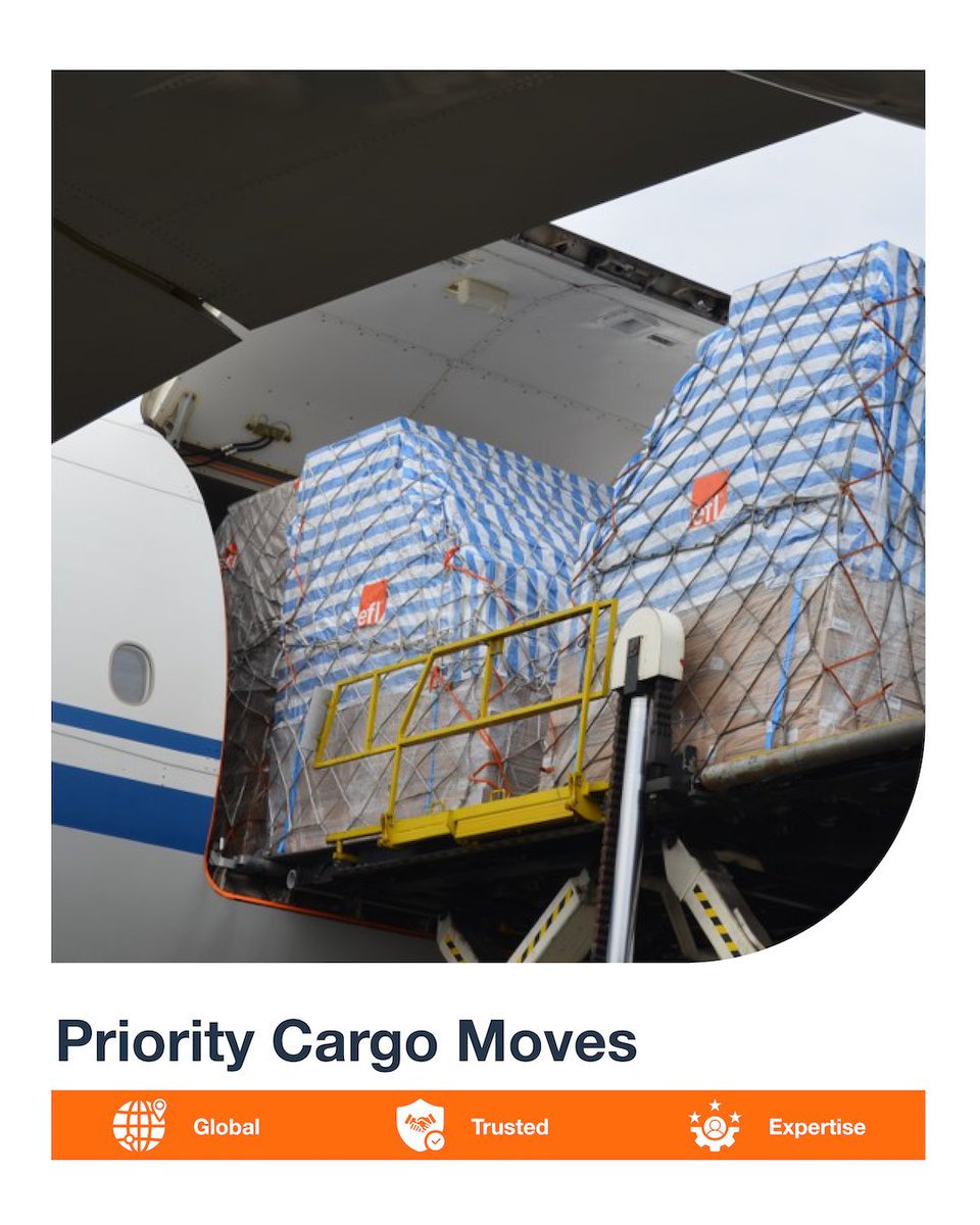 eflglobal_'s tweet image. When timing is tight, we keep freight on track. Our air solutions give you reliable capacity, flexible routing, and steady transit so shipments move when you need them to.

Learn more: efl.global

#EFLGlobal #GrowingBusinesses #TransformingSupplyChains