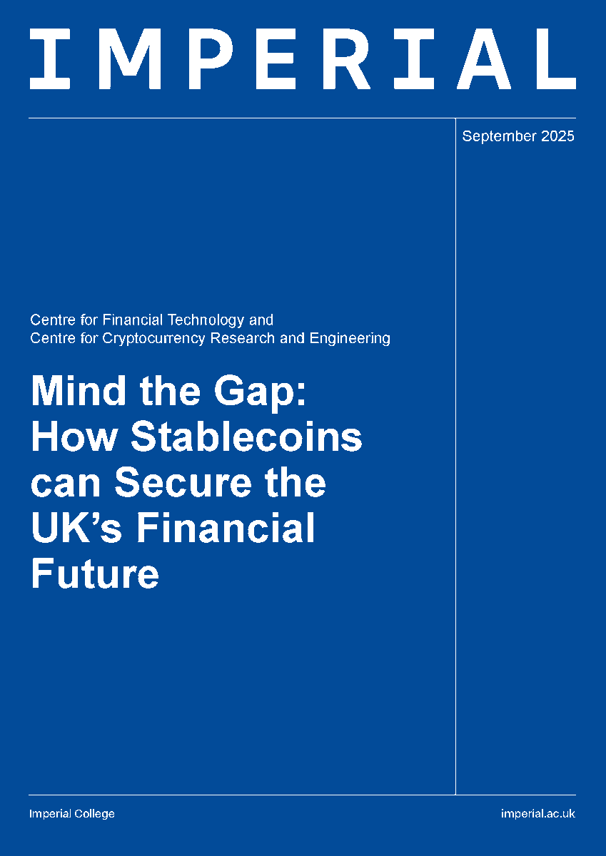 A recent stablecoin report from Imperial College London (@imperialcollege)  highlights Chainlink Proof of Reserve as a key technology for enhancing  stablecoin security & transparency: “...UK regulators could draw upon  industry-developed mechanisms such
