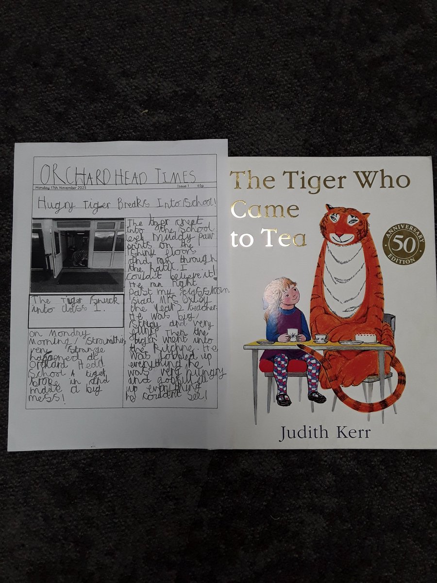 Class 2 have written some amazing newspaper reports based on our canon text. Well done everyone!