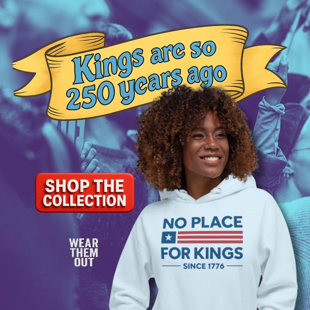 WearThemOut's tweet photo. Bold looks inspired by bold beginnings. 🇺🇸 Shop the collection.

https://t.co/hoAn4sVo3w

#NoKings https://t.co/XIzAnJI8c7