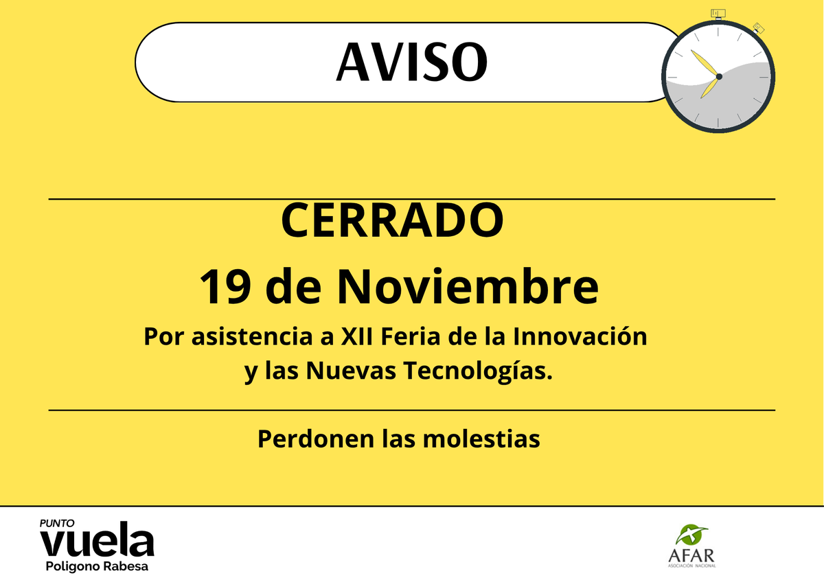 Punto Vuela Rabesa Alcalá Gra. tweet media