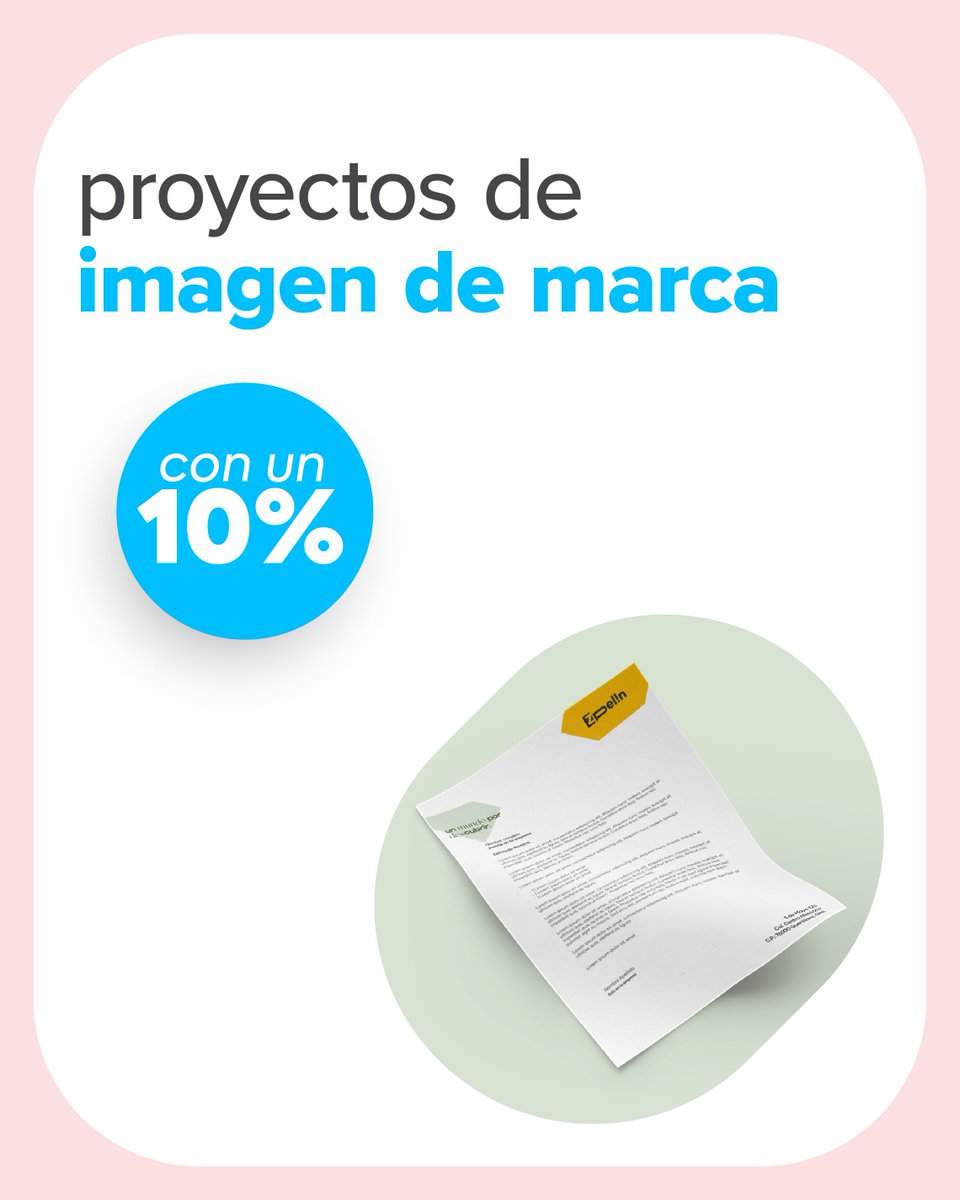 IdeasCreativasE's tweet photo. 🎨 ¡Tu nueva imagen te está esperando!
Durante el BUEN FIN, crea una marca que conecte, destaque y te haga brillar ✨

¿Listo para darle forma a tus ideas? 😉
🗓️ Del 14 al 21 de noviembre
#BUENFIN2025 #OfertasCreativas #ideasparatumarca https://t.co/jGVl4rTytF
