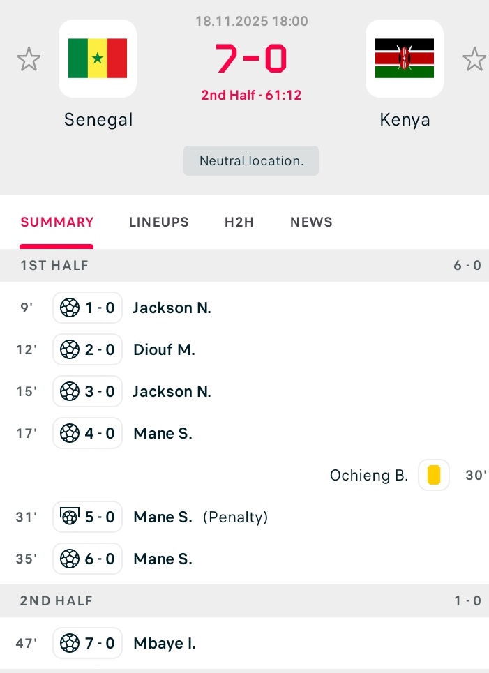 Senegal, there is nothing friendly about this. Harambe stars it is better to run.