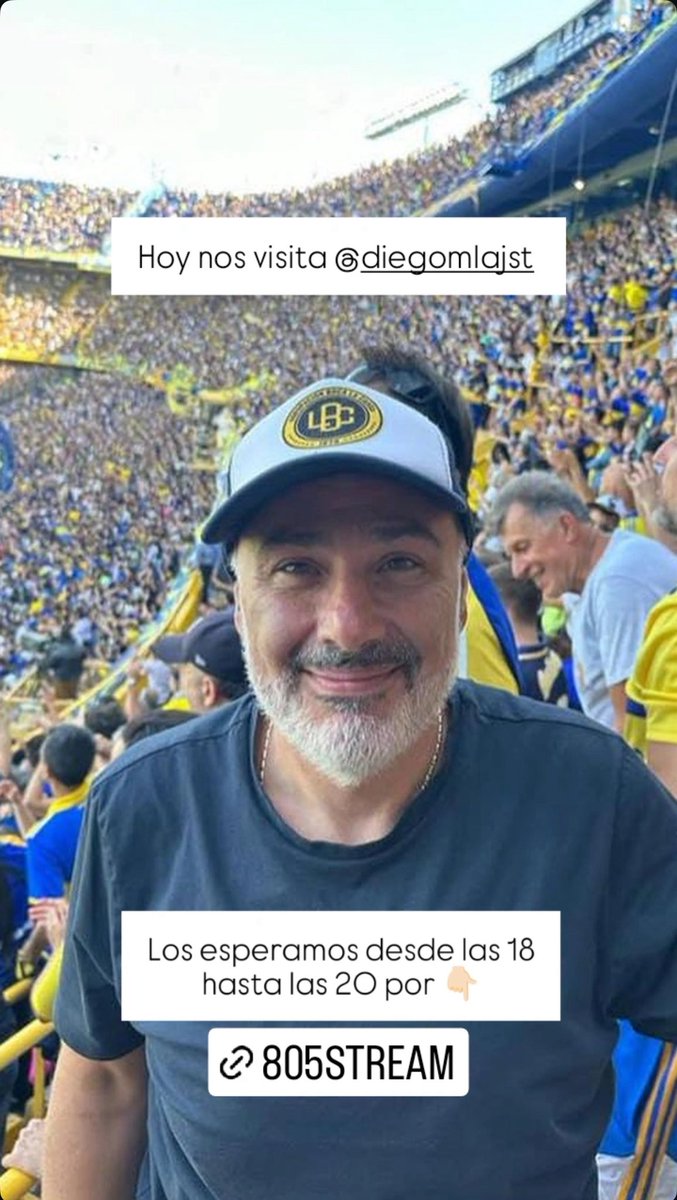 CamiBGalilea's tweet image. Hoy nos visita Diego Lajst en @805stream 

Que le preguntarías?