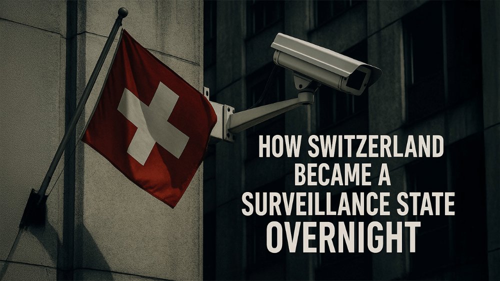 DoingFedTime's tweet image. Switzerland&apos;s government is forcing every VPN and encrypted messenger with 5,000+ users to 
collect your passport and decrypt your communications on demand. 
This bypasses their famous direct democracy entirely. 
Watch: youtu.be/6aYWzhSl_TE