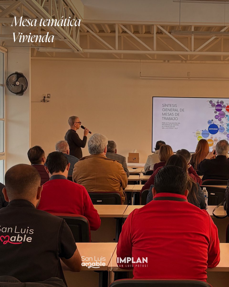 implanslp's tweet image. Mesa de trabajo del diagnóstico pre eliminar de la Actualización del Programa de Desarrollo Urbano del Centro de Población de San Luis Potosí.

Tema: «Vivienda».

#yohagosanluisamable