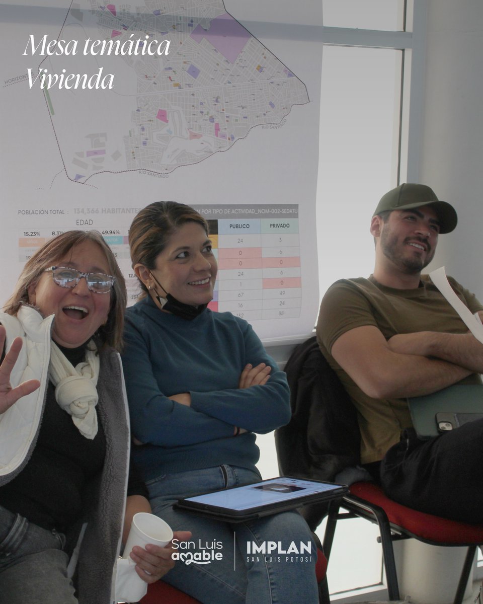 implanslp's tweet image. Mesa de trabajo del diagnóstico pre eliminar de la Actualización del Programa de Desarrollo Urbano del Centro de Población de San Luis Potosí.

Tema: «Vivienda».

#yohagosanluisamable