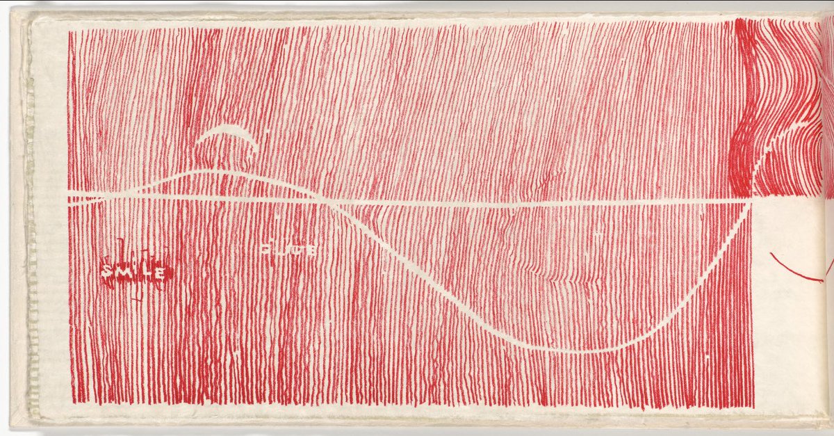 Gego (Gertrud Goldschmidt). Lines II (folio 3 verso) from Lines. 1966. 

Illustrated book with twelve lithographs.