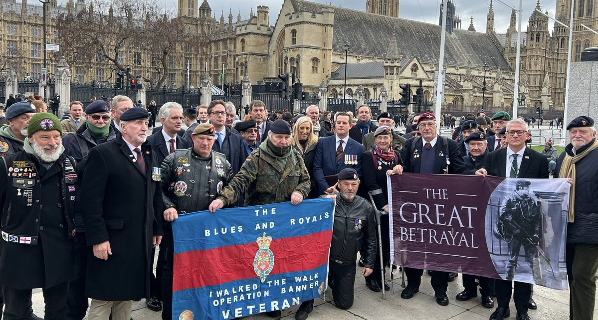 AndrewRosindell's tweet image. The IRA&apos;s campaign of violent terror waged against the people of the United Kingdom and targeted at members of the British Armed Forces who served with courage and distinction, was one of the darkest chapters in British history.

I believe the Northern Ireland veterans, who I was…