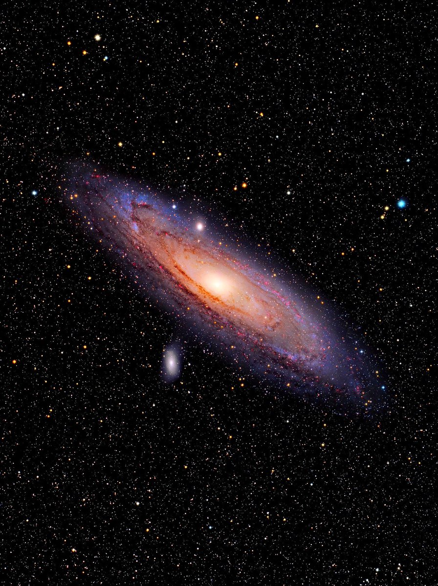 NightSkyToday's tweet image. The Andromeda Galaxy
