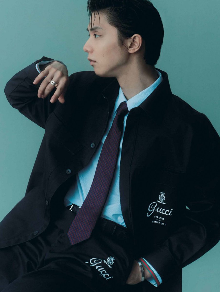 my gucci boy 😌😍
#YuzuruHanyu #羽生結弦