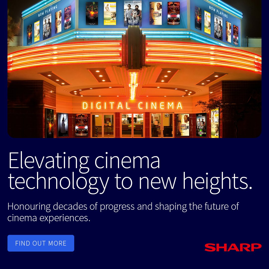 SharpDisplay's tweet image. A new chapter in cinema tech begins. Sharp builds on decades of innovation and shapes the future of the big-screen experience. 🎬✨
#CinemaTechnology #SharpDisplays #FutureOfCinema

sharpdisplays.eu/p/dc/en/home.x…