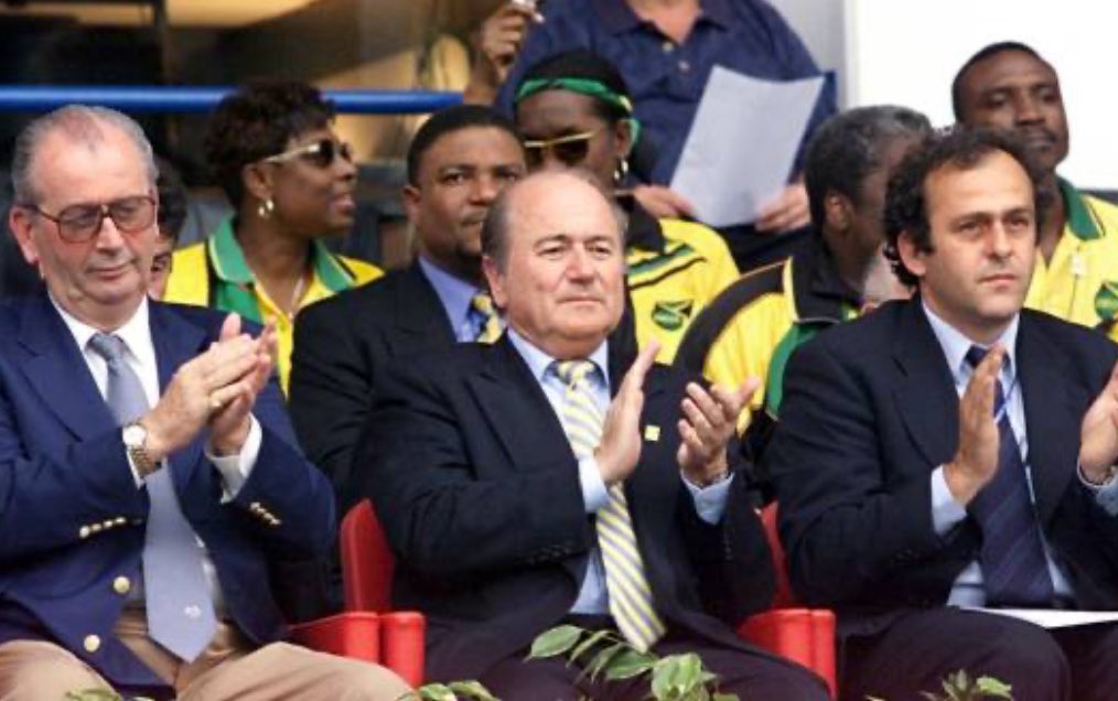Spotted 👀 Sports Minister Grange in at the World Cup ‘98