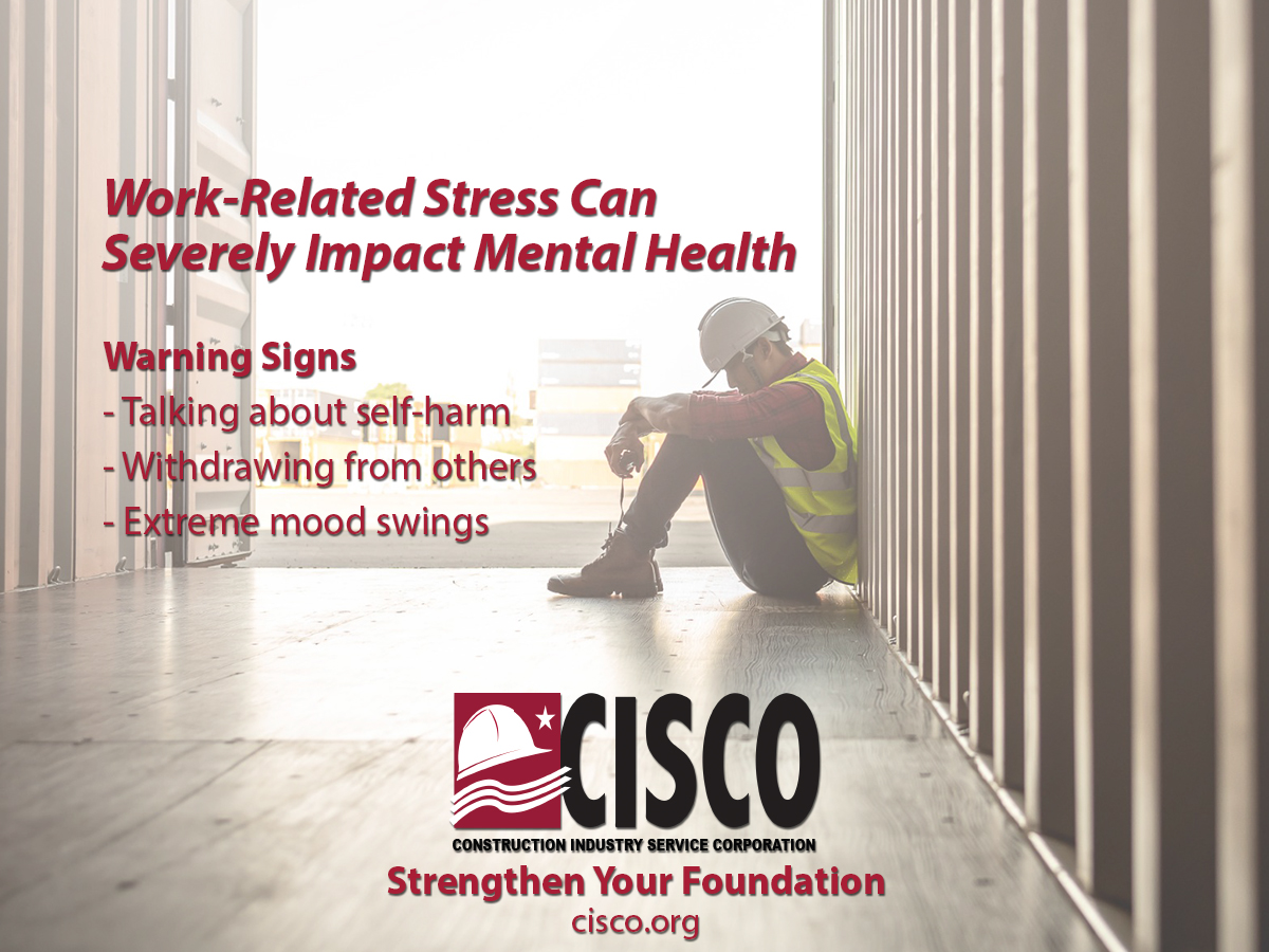 CiscoBuildUnion's tweet image. The construction industry has 2nd highest suicide rate in the US. Risk factors include not seeking mental health counselors; alcohol/drug use &amp;amp; high use of prescription pain medications. Help is available: shorturl.at/C1bAX
#SuicidePrevention #MentalHealthAwareness #CISCO