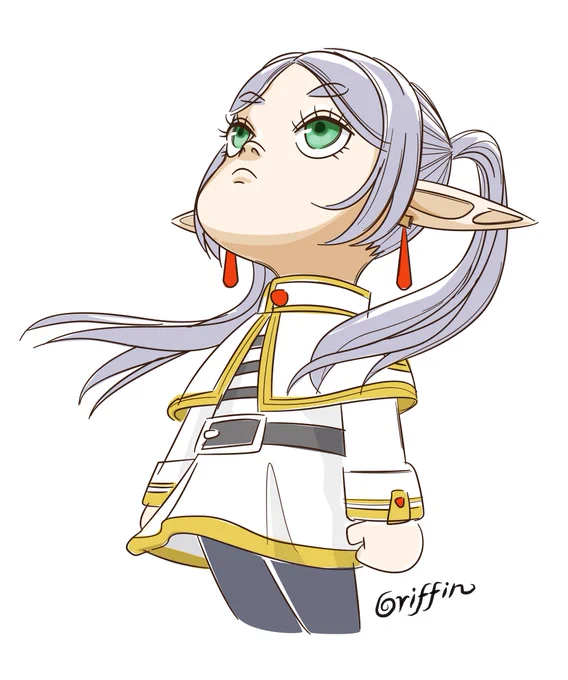 TLが賑わってたので描いてみた( ˘ω˘ ) #フリーレン