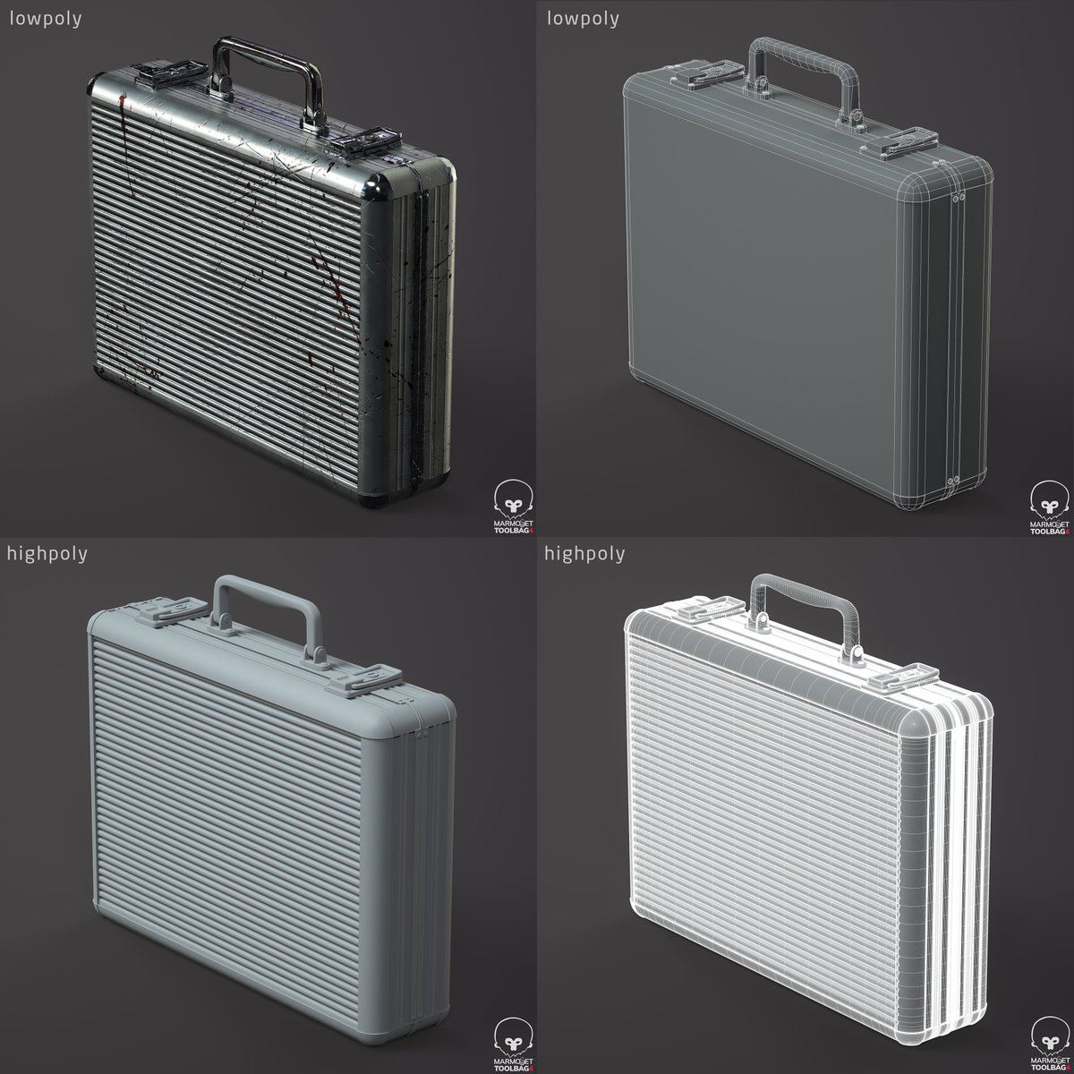 toll3DArt's tweet image. 🚬Joel Candy&apos;s watch, glasses, and suitcase.
Artstation: artstation.com/artwork/qJw5Ez
#3DArt #Props #PropDesign #GameArt #3DModeling #HardSurface #Texturing #PBR #CGArt #SubstancePainter #ZBrush #Maya3D #CGI #ArtStation #Gamedev #GameArt #realtime #gameready #Blender #3D #GTA #WATCH