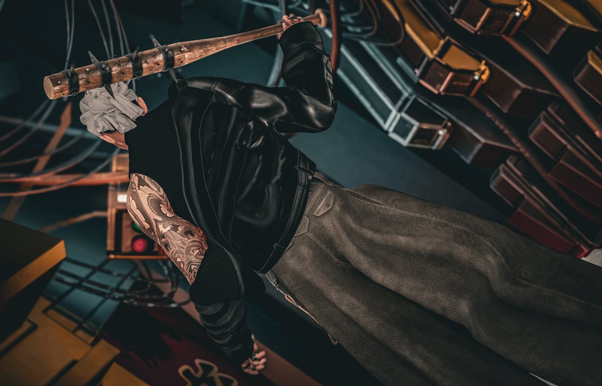 Aki_Gunshin's tweet image. [ Gild ] TOBI Style SET 
MadPea’s Gacha Arcana 🙌
@garretegray  
Other products ↓
[ Gild ] Hang air Jacket_silver
[ Gild ] spiral chain armlet_silver