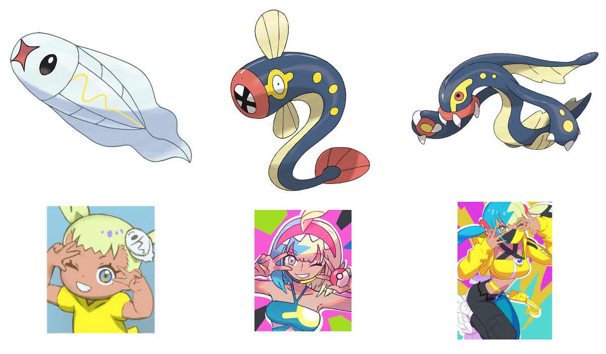 Perhaps people playing #PokemonLegendsZA have already caught onto this, but I just had a realization that the posters in Racine Construction are Canari through various stages of her life, and direcly parallel the Eelektross evolutionary line!
Full observations in the replies...