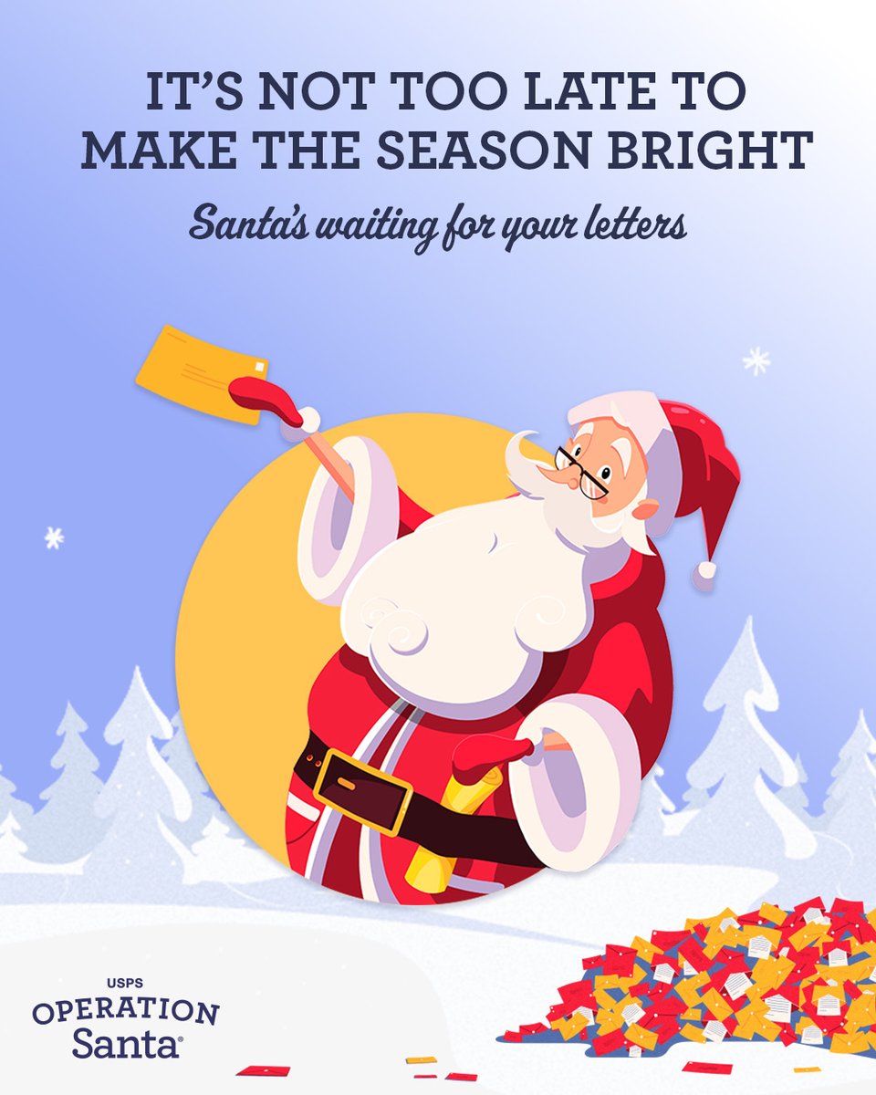 USPS Operation Santa tweet media