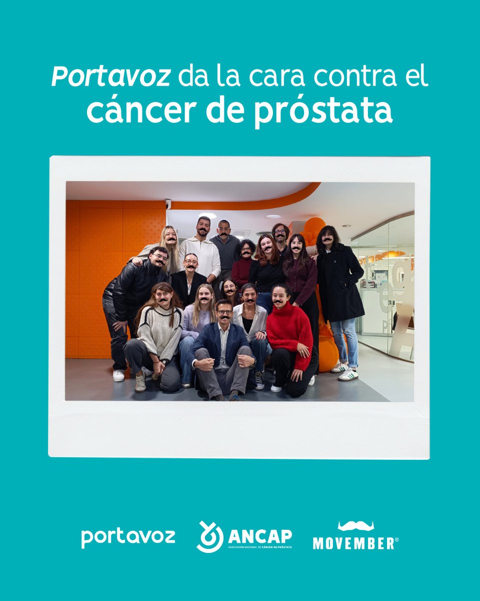 ancap_es's tweet image. 💙 Este #Movember, el equipo de @portavozdigital da la cara contra el #CáncerDePróstata.

🙌 Muchas gracias por ayudarnos a visibilizar esta enfermedad y la importancia de la detección precoz con una analítica.

👩🏼‍⚕️ Ellos dan la cara. Ahora es tu turno. Hazte la prueba.