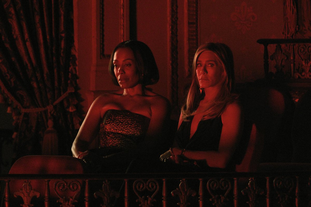 Your friends and seat neighbors.

#TheMorningShow — Now Streaming