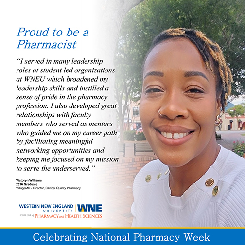 WNE Pharmacy and Health Sciences tweet media