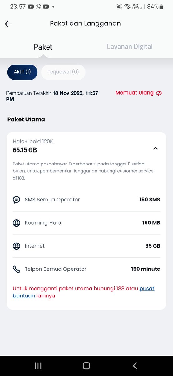 pakpinnn's tweet image. Eh min @Telkomsel beneran paketan internet sekarang kuotanya banyak yak??? 
Bisa gini sih oke hehehhe 
Taun taun kemaren kok cuman 10GB 😄
Makasih ya minnnn @Telkomsel #simpati #kominfo #komdigi
