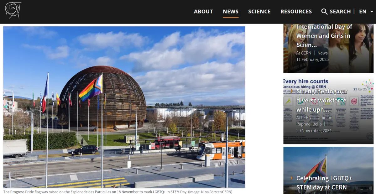 PixelcoTech's tweet image. CERN celebra el LGBTQ+ in STEM Day y refuerza su compromiso con la inclusión en tecnología
#LGBTQSTEMDay + #PrideInSTEM + #CERN + #Diversidad - Pixelco pixelcoblog.com/2025/11/cern-c…