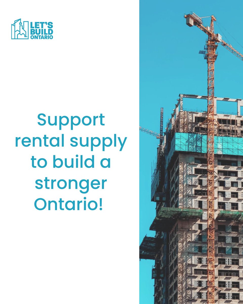 Creating a vibrant Ontario begins with building more homes. Purpose-built rentals are essential for affordability and give families the foundation to thrive. Every new rental home is an investment in stronger communities, a better economy, and a brighter future. Join us to make