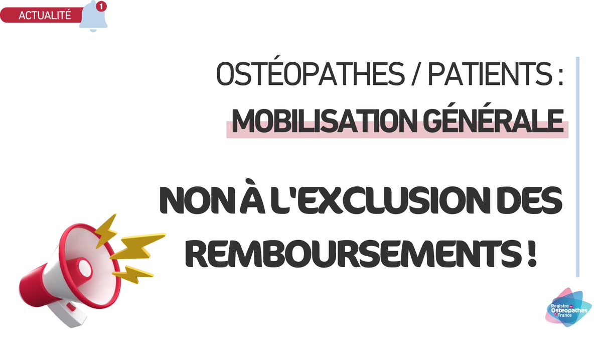 Registre des Ostéopathes de France tweet media