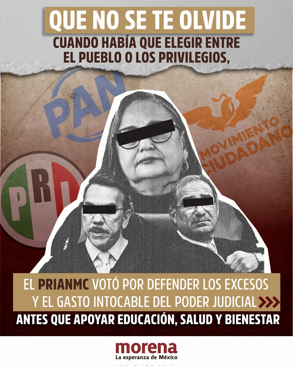 Morena tweet media