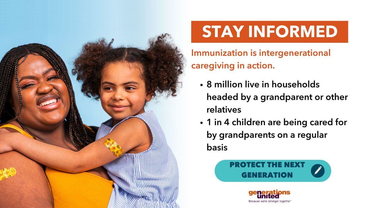 GensUnited's tweet photo. When families stay up to date on recommended vaccines, they’re not just protecting themselves—they’re protecting the people they love most. 

Explore our informational infographic showing why staying up to date on vaccines across the lifespan is critical: https://t.co/XO16saUHD9 https://t.co/U6p2HhAw19