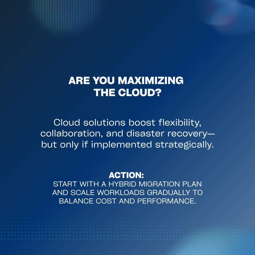 PC_Works_Tech's tweet image. Upgrade your IT for 2026.
Modern systems, cloud solutions, and automation drive productivity and scalability.

Read more: pcworkstech.com/?p=3777 

#ITUpgrades #TechTipTuesday #CloudComputing #Automation #BusinessGrowth #PCWorksTech