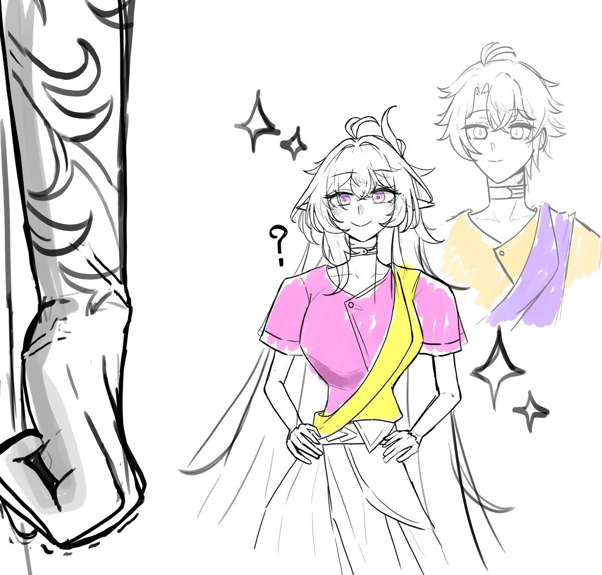 Reonix_art's tweet image. Like father , like daughter.