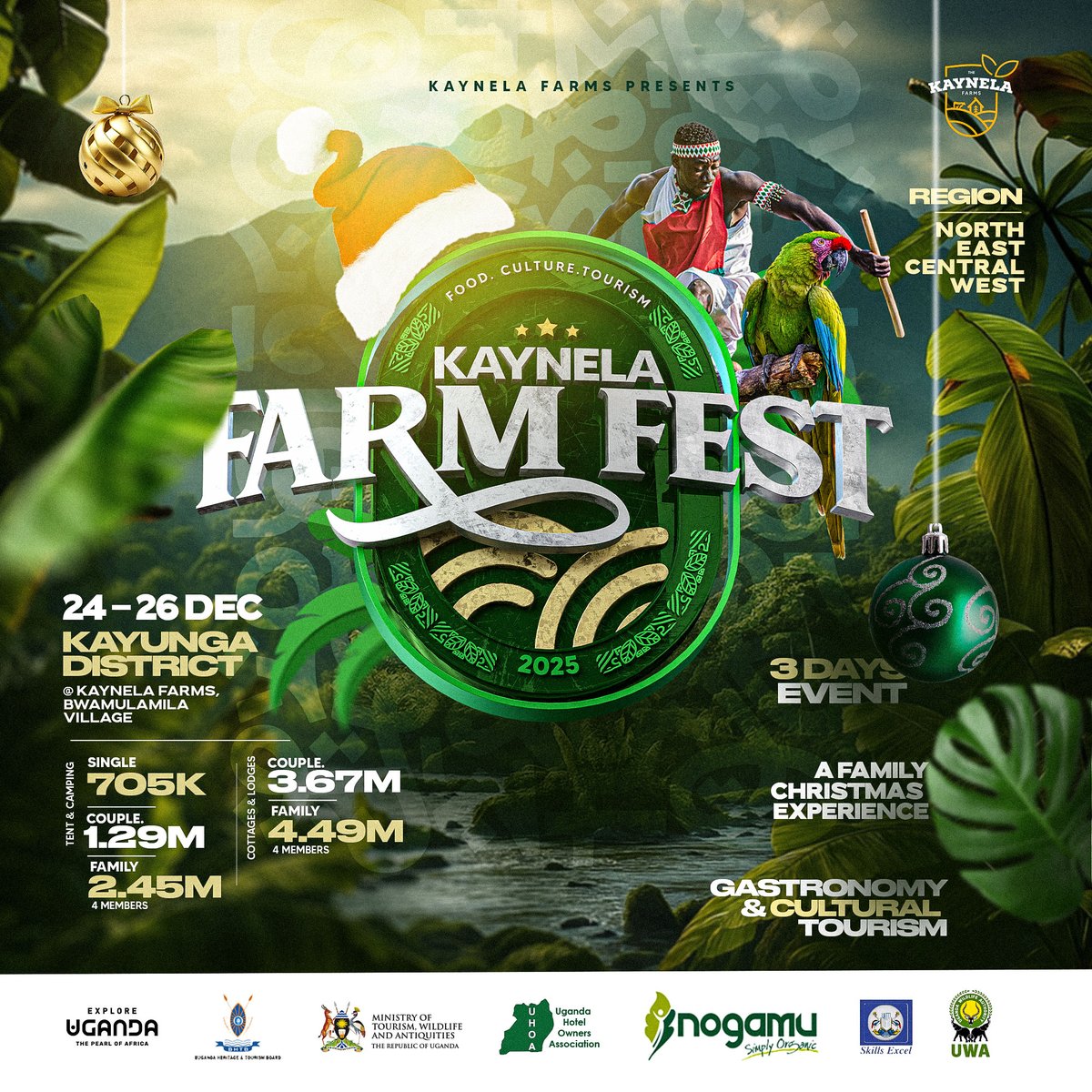 The #KaynelaFarmFest2025 returns this December 24th–26th with 3days that bring together food, culture, farm experiences and the calm outdoor atmosphere the farm is known for.

It’s a space shaped for families, friends and anyone looking for a meaningful way to spend the festive