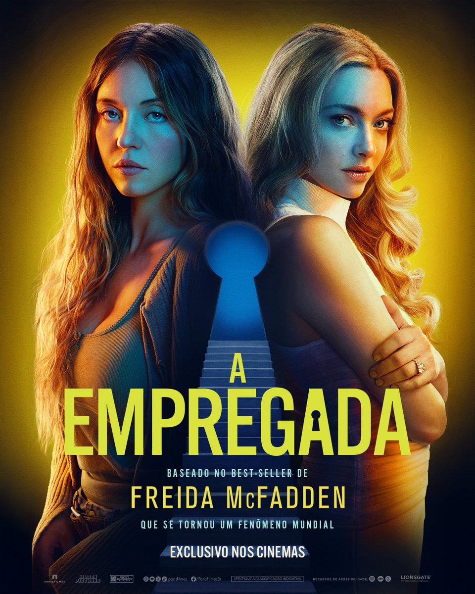 SeriesBrasil's tweet image. Pôster oficial da adaptação de A Empregada.
