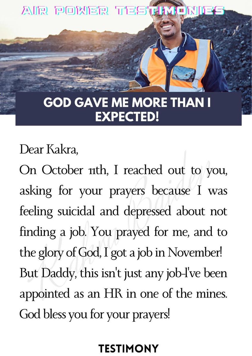 ProphetKakraB's tweet image. Be blessed with more than you can carry in Jesus name!

#kakrabaiden #testimony #testify #daily