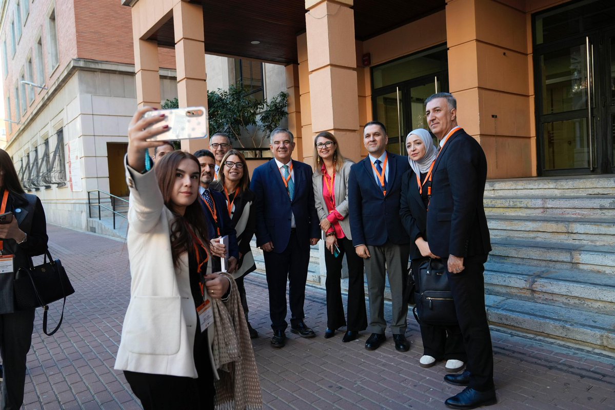 JoseLujanRector's tweet image. Inauguración de las jornadas del proyecto RISE @UMU, una iniciativa que impulsa la empleabilidad, el emprendimiento y la cooperación internacional en las universidades del Kurdistán iraquí. 
Un compromiso compartido con el desarrollo y la formación de futuro @UMUEmprende 
#UNIMED