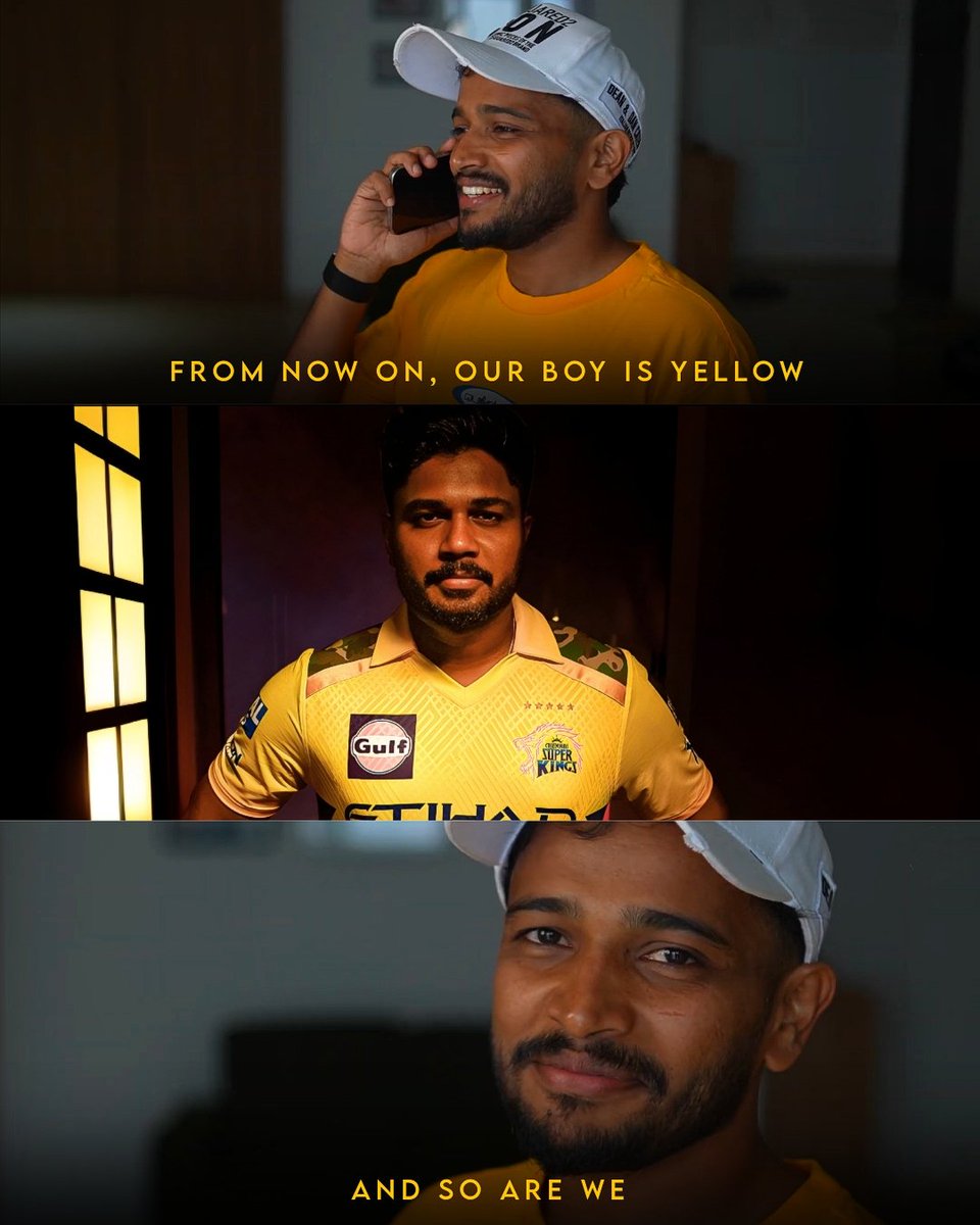teamsamsonX's tweet image. With him in every chapter 💛

#sanjusamson #csk