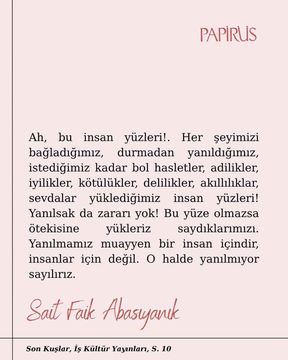 Sait Faik Abasıyanık 119 Yaşında🎂