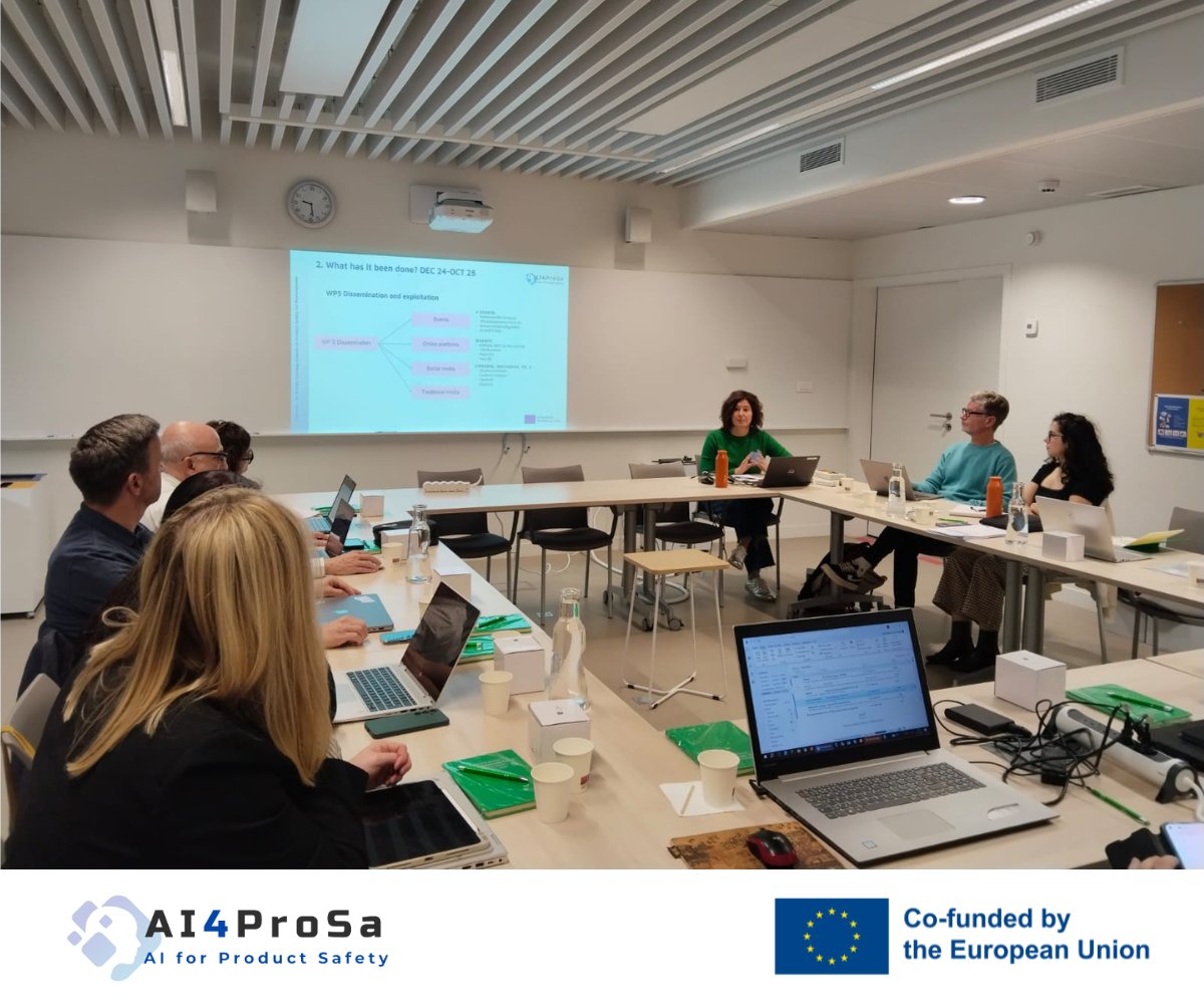 AIJU_Tecnologi's tweet image. 📢 Avanzamos hacia una #IA educativa fiable y ética para la seguridad de producto

Seguimos trabajando en #AI4ProSa , el proyecto europeo que pone la inteligencia artificial al servicio de la formación en seguridad de productos de consumo.