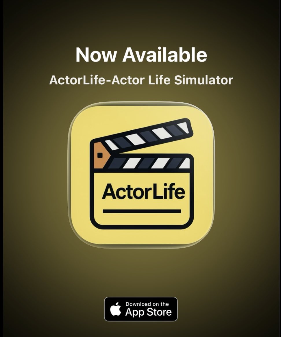 ActorLifeApp's tweet image. 🎉 The wait is over! ActorLife officially out on Apple App Store!!! apps.apple.com/us/app/actorli… 🎉