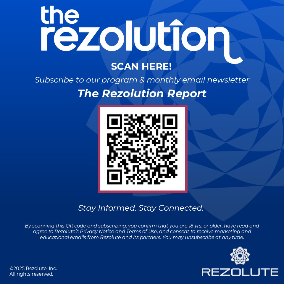 rezolutebio's tweet image. We&apos;re excited to launch 𝘛𝘩𝘦 𝘙𝘦𝘻𝘰𝘭𝘶𝘵𝘪𝘰𝘯, a new initiative supporting those impacted by frequent and severe hypoglycemia related to #hyperinsulinism. 

Scan the QR code below to subscribe to our program &amp;amp; monthly e-newsletter before the first issue drops tomorrow!