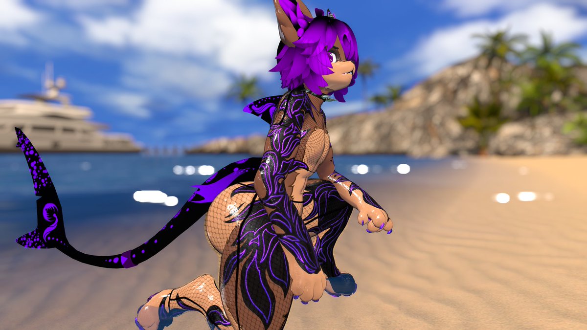 Shark out of the sea

And wants to have some fun~😏

#NSFW #VRChat #Furry
