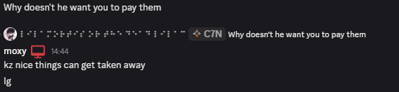 dxwn_kt's tweet photo. some of u might know me but hi I'm rummy/Madi 

i'm trying to help a few friends out after being promised to be paid then not receiving it due to moxy leaving with the sponsor and not paying his players for 2 months. 
@komi_za @PRES290 @cynx_xi https://t.co/TZ2E6pdEsh
